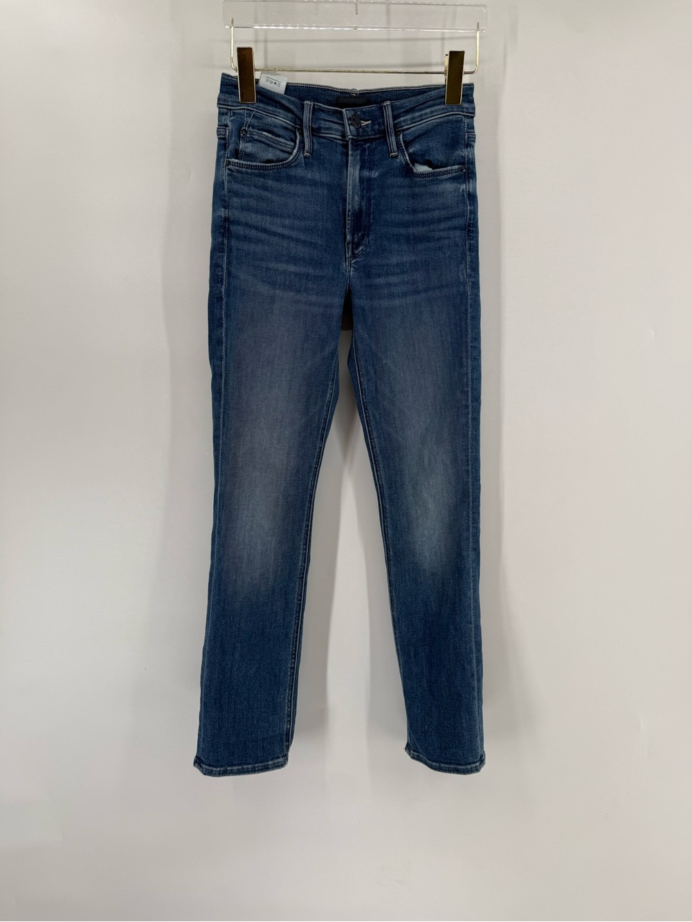 MOTHER The Mid Rise Dazzler Ankle Jeans in Wish On A Star size 24 - Picture 2 of 7
